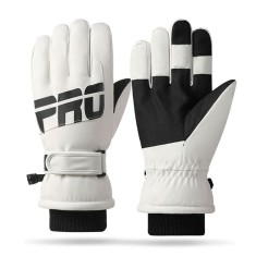 Manusi dama pentru ski - m - waterproof - white