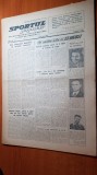 Sportul popular 19 august 1954-sportivi din regiunea timisoara,natatie,polo