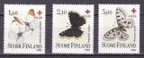 Finlanda 1986 fauna fluturi MI 993-995 MNH