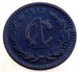 B.589 MEXIC 1 CENTAVO 1912