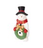 Decoratiune de Craciun din ceramica pentru exterior 35 x 17 x 13 cm-Tip Model 3