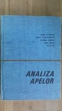 Analiza apelor- T.D.Ionescu, S.Constantinescu, G.Marcoci