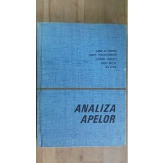 Analiza apelor- T.D.Ionescu, S.Constantinescu, G.Marcoci