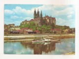 FA128 -Carte Postala- GERMANIA - Meissen. Albrechtsburg und Dom, circulata 1976
