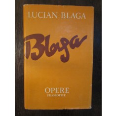TRILOGIA VALORILOR ,TRILOGIA CULTURII -LUCIAN BLAGA OPERE 9 ,10 (2 VOLUME)