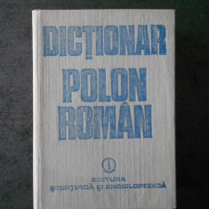 ANDA MARES, NICOLAE MARES - DICTIONAR POLON-ROMAN (1980, editie cartonata)