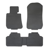 Covorase auto cauciuc tip tava cu bordura 3 cm - pentru Bmw Seria 3 (E 90 E91) (2004-2013), antiderapante