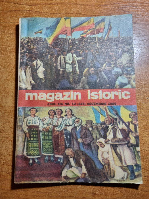 Revista Magazin Istoric - Decembrie 1985