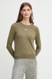 Dkny pulover culoarea verde, light, DJ5R0743