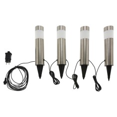 ProGarden Lampi de gradina cu LED, 4 buc., 6,3x37,5 cmn foto
