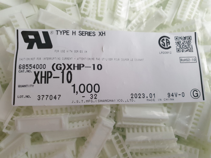 XHP Connector Femela, 2.5mm Pitch, 10 Way, 1 Rand. Lot 1000buc Livrare gratuita!