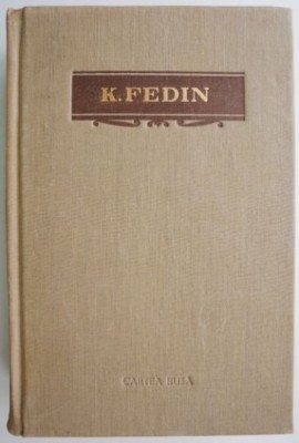 Opere, vol. III. Rapirea Europei &amp;ndash; Konst. Fedin foto