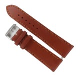 Cumpara ieftin Curea Ceas &bdquo;Deep Brown&rdquo; 2T3 &ndash; Piele Natural? Maro cu Cus?tur? Asortat? (18mm - 24mm)