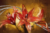 Tablou canvas Flori, vintage, abstract, arta27, 75 x 50 cm