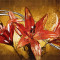Tablou canvas Flori, vintage, abstract, arta27, 90 x 60 cm