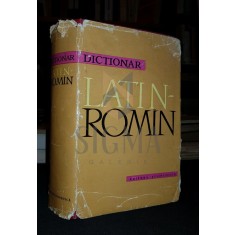 DICTIONAR LATIN-ROMAN (Termeni Generali)