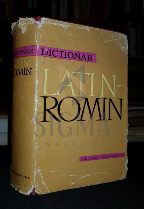 DICTIONAR LATIN-ROMAN (Termeni Generali)