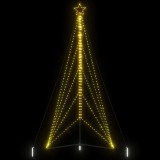Pom de Crăciun LED 615 LED-uri Alb Cald 404,5 cm