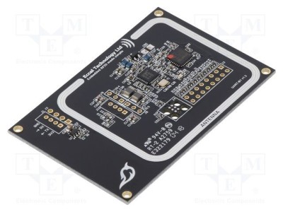 Cititor RFID ECCEL 2,5-3,6V MIFARE NTAG2 ULTRALIGHT UART cu antenă foto