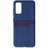 Husa Silicon Albastra Samsung Galaxy S20, High Copy, Protectie Camera