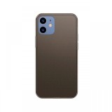 Husa iPhone 12 Mini Baseus Frosted Glass Protective Black