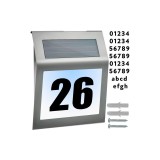 Număr de casă solar iluminat Izoxis 24357