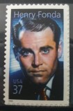 Statele Unite, SUA 2005, personalitati, actori, Henry Fonda, adeziv, serie completa MNH