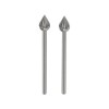 Set 2 freze din aliaj de otel-wolfram-vanadiu, Proxxon 28724, Proxxon Micromot
