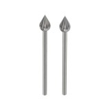 Set 2 freze din aliaj de otel-wolfram-vanadiu, Proxxon 28724, Proxxon Micromot