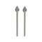 Set 2 freze din aliaj de otel-wolfram-vanadiu, Proxxon 28724