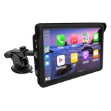 Cumpara ieftin Sistem Multimedia Techstar&reg; Apple Carplay/Android 7090P, Ecran Tactil, 7 Inch 1080P Full HD, Bluetooth, Mirror Link/Card TF/USB/AUX, Negru
