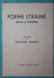 POEME STRAINE ANTICE SI MODERNE