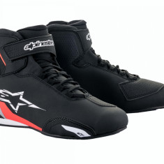 Ghete Alpinestars Sektor, culoare negru/rosu/alb, marime 7/39 Cod Produs: MX_NEW 34053044PE