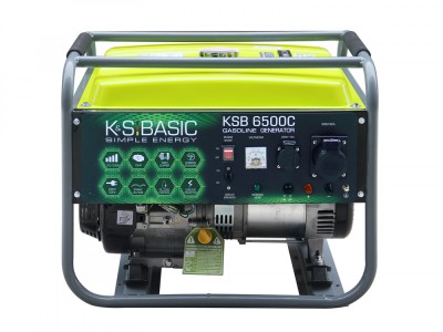 Generator monofazat pe benzina Konner Sohnen BASIC KSB 6500C foto