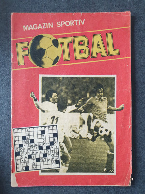 Revista Fotbal, magazin sportiv, Aparut in Mai 1982, 32 pagini foto