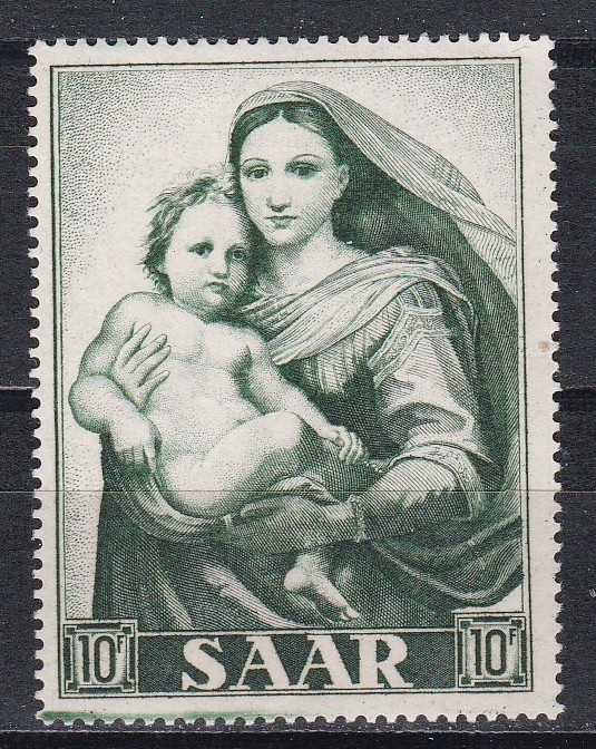 SAAR 1954 - Anul Marian, MNH