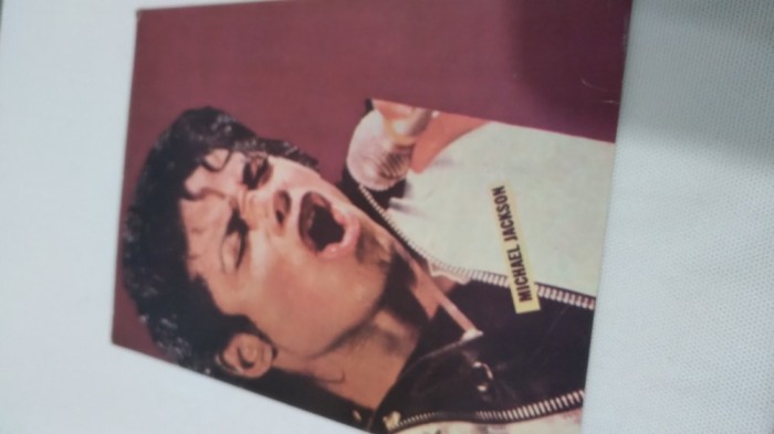 CARTE POSTALA--MICHAEL JACKSON NECIRCULATA