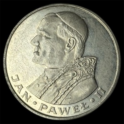 POLONIA 1000 ZLOTI 1982 , Ag 625/1000 , 14,5g [4] Papa Ioan Paul II foto