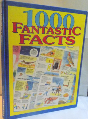 1000 FANTASTIC FACTS by ANNE McKIE and ANGELA ROYSTON, ILUSTRATED by KEN McKIE, 1995 foto