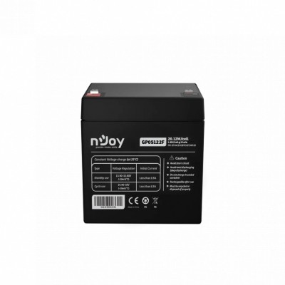 Acumulator nJoy GP05122F 12V 23.51W/cell Battery Model GP07122F foto