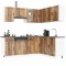 vidaXL Set de dulapuri de bucătărie 11 piese &bdquo;Lucca&rdquo; Lemn vechi lemn 3314959
