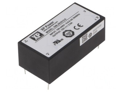Convertor AC/DC 30W 12VDC EML30US12-E foto