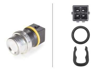 HELLA 6PT 009 107-421 senzor,temperatura lichid de racire foto
