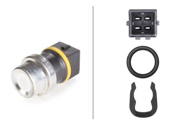 HELLA 6PT 009 107-421 senzor,temperatura lichid de racire