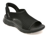 Cumpara ieftin Sandale SKECHERS negre, SUMMITS, din material textil