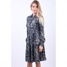 Rochie Vascoza Object Anime Bleumarin Leo foto