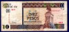 (2) BANCNOTA CUBA - 10 PESOS CONVERTIBLES 2012, MONUMENTUL LUI MAXIMO GOMEZ