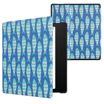 Husa Kwmobile pentru Amazon Kindle Oasis 10, Multicolor, Piele ecologica, KWM000010AE051C foto