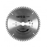 Disc circular pentru PVC, Yato YT-60627, dimensiune 185x20x2.5mm