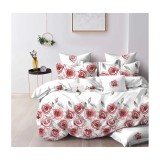 Cumpara ieftin Lenjerie de Pat Bumbac Finet cu 6 Piese Pentru Pat Dublu - SUZ47